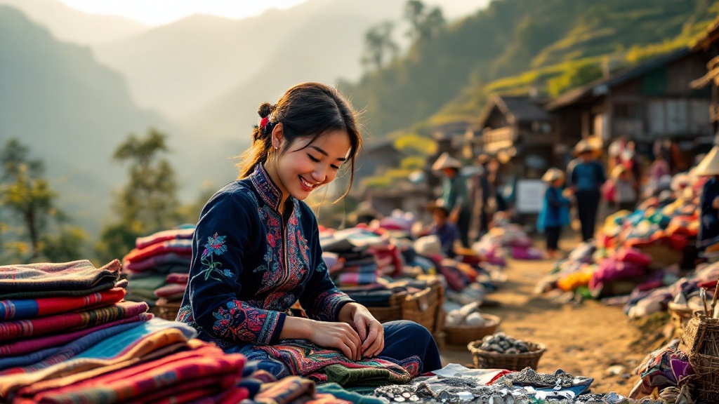 H'Mong culture in Vietnam: markets, textiles and homestays in the northern mountains